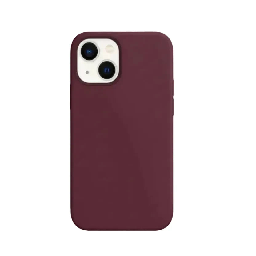 Lansman Bordo Logosuz İçi Kadifeli Telefon Kılıfı