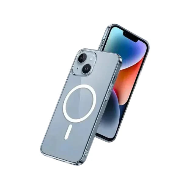 Sararmaz Şeffaf Magsafe Telefon Kılıfı