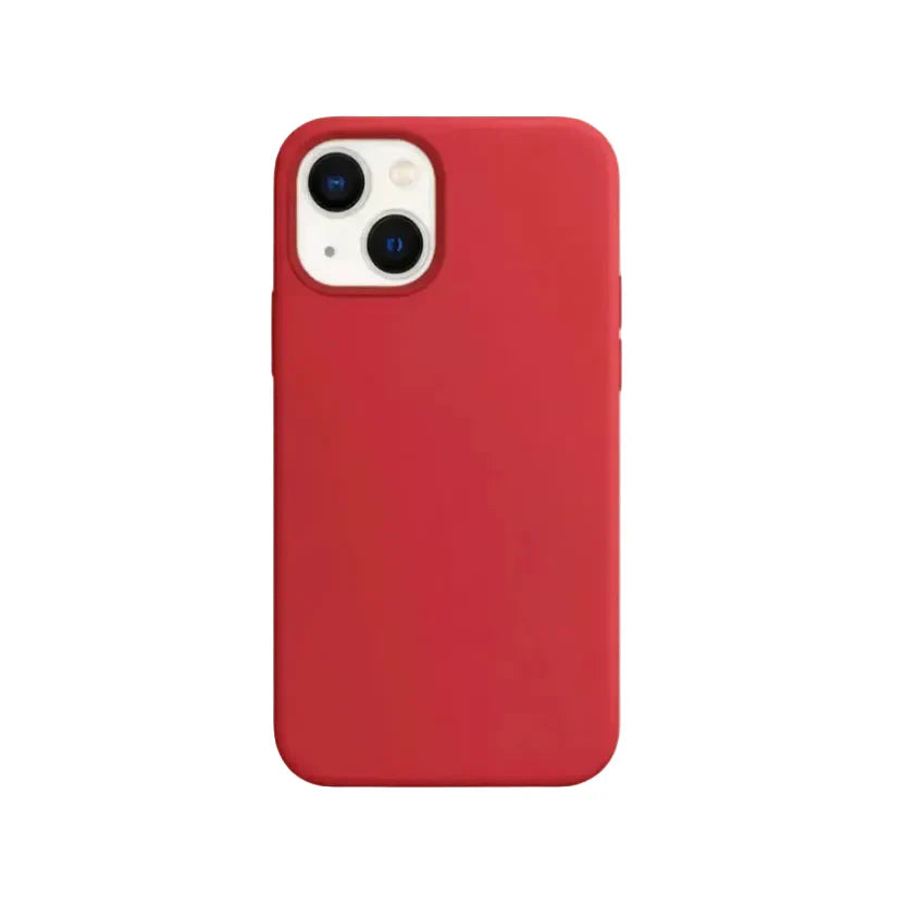 Lansman Kırmızı Logosuz İçi Kadifeli Telefon Kılıfı