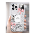 Star Cool Desenli Şeffaf Telefon Kılıfı