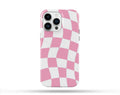 Wavy Pembe Desenli İçi Kadifeli Telefon Kılıfı N147