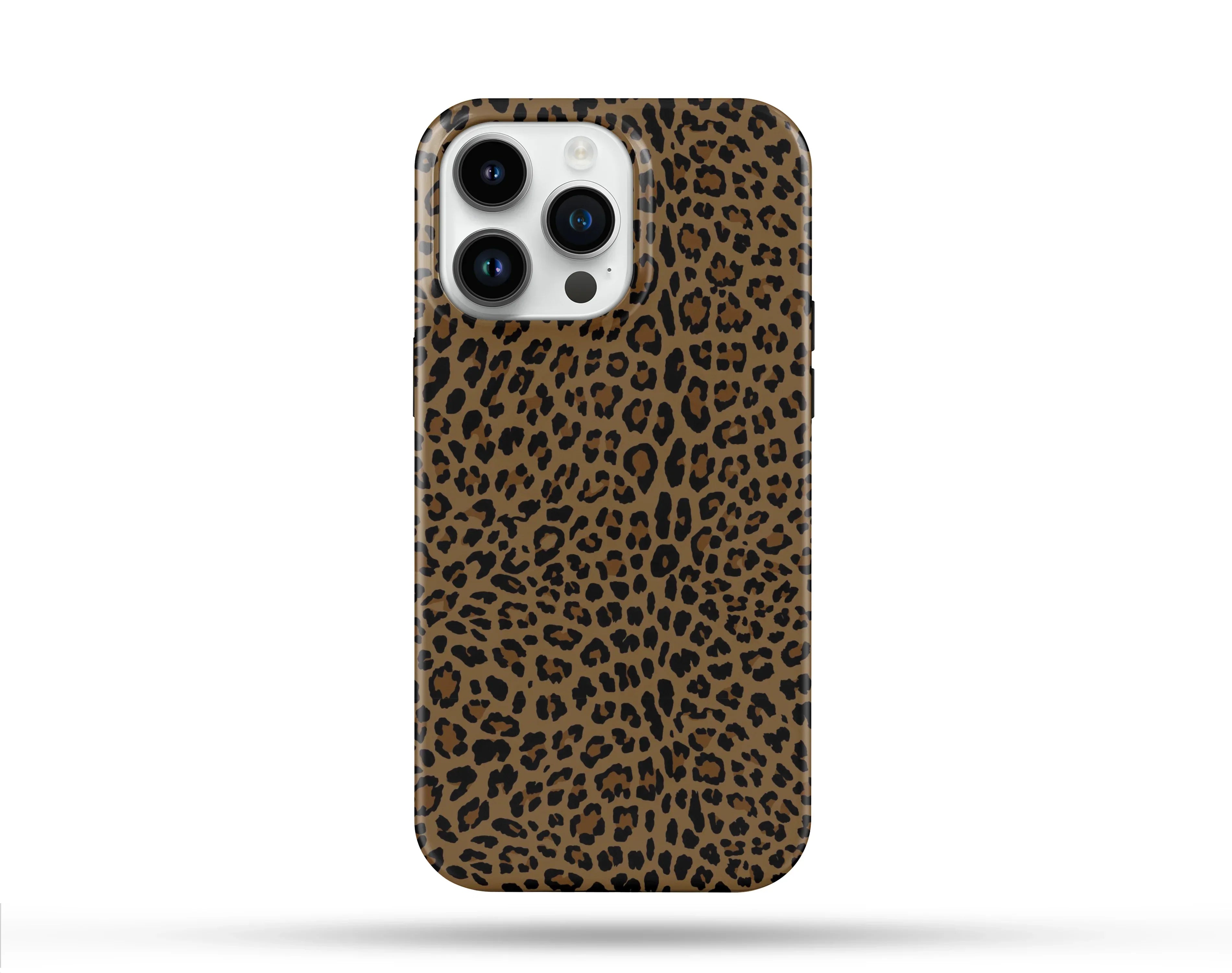 Leopar Desenli İçi Kadifeli Telefon Kılıfı 2 N150