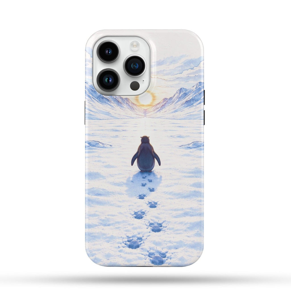 Nihilist Penguen Desenli İçi Kadifeli Telefon Kılıfı N175