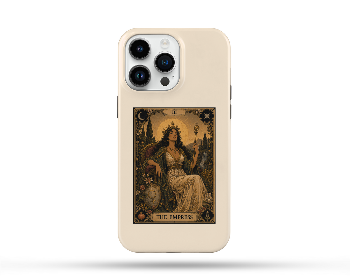 İmparatoriçe Tarot Desenli Telefon Kılıfı T6