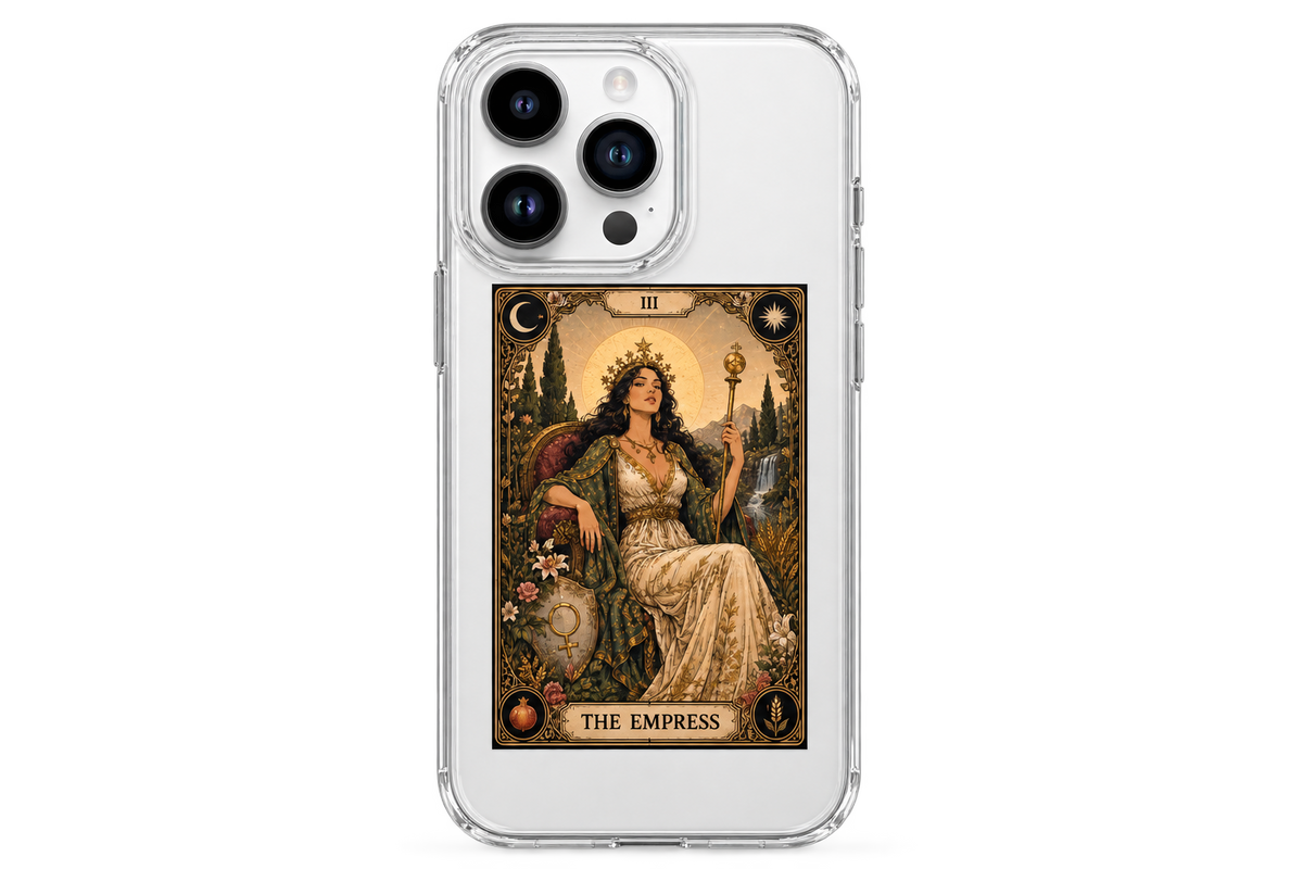 İmparatoriçe Tarot Desenli Telefon Kılıfı T6
