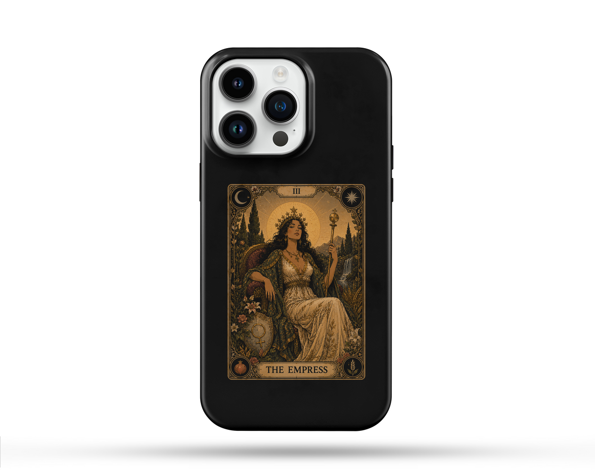 İmparatoriçe Tarot Desenli Telefon Kılıfı T6