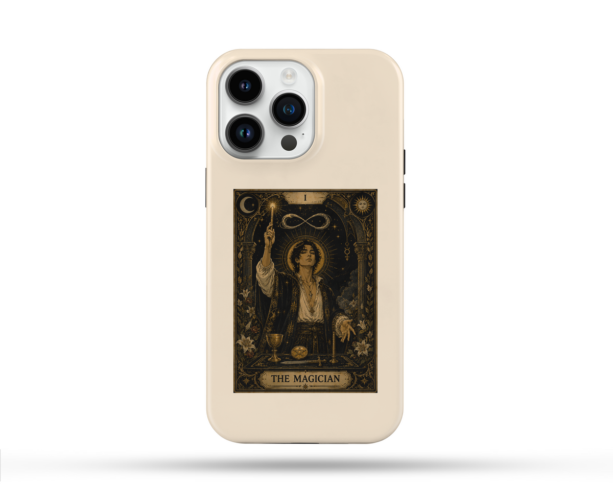 Büyücü Tarot Desenli Telefon Kılıfı T7