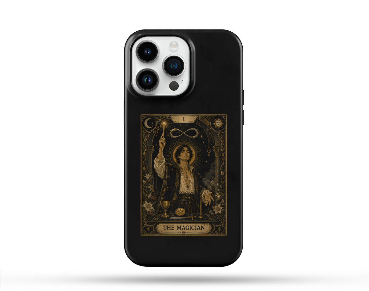 Büyücü Tarot Desenli Telefon Kılıfı T7