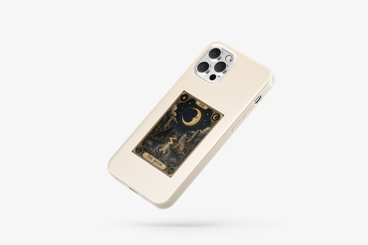 Ay Tarot Desenli Telefon Kılıfı T4