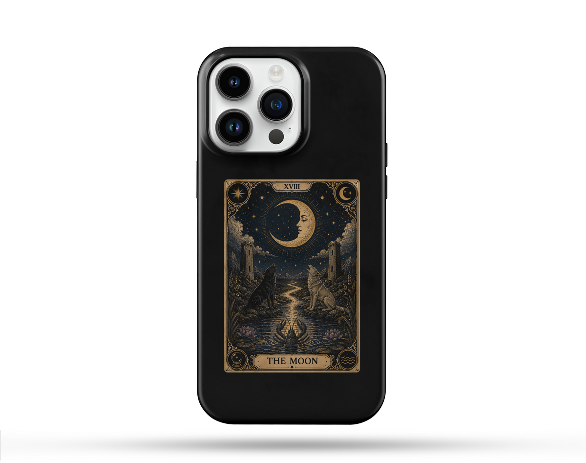 Ay Tarot Desenli Telefon Kılıfı T4