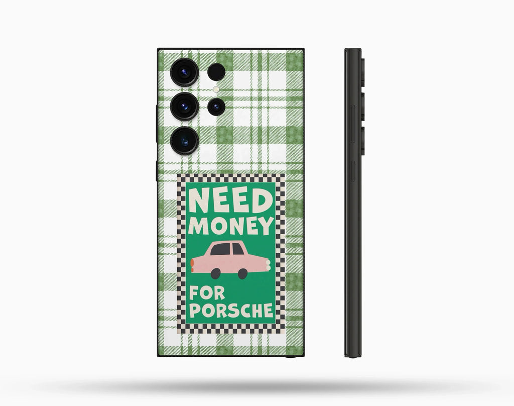 Need Money Desenli İçi Kadifeli Telefon Kılıfı N13