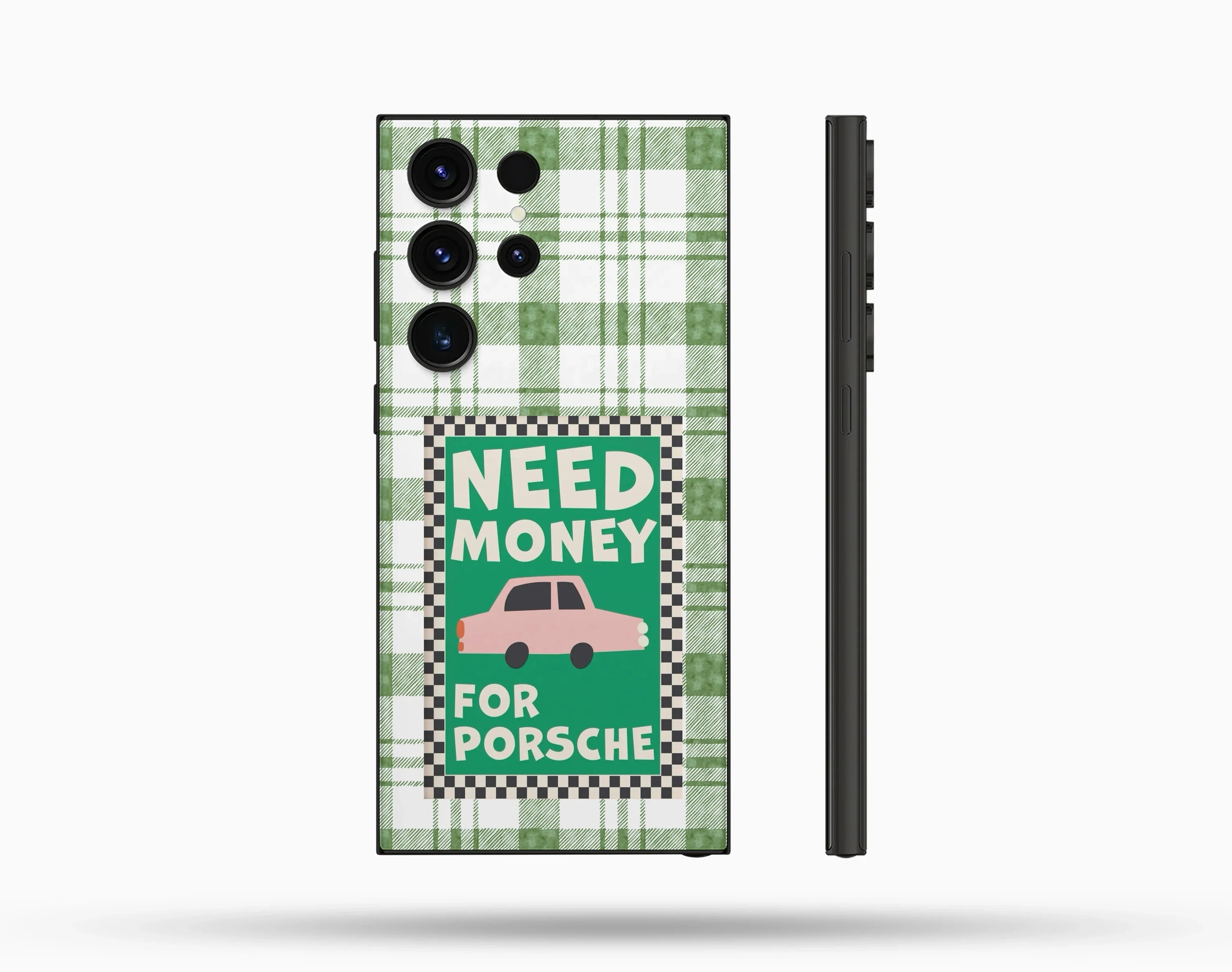 Need Money Desenli İçi Kadifeli Telefon Kılıfı N13