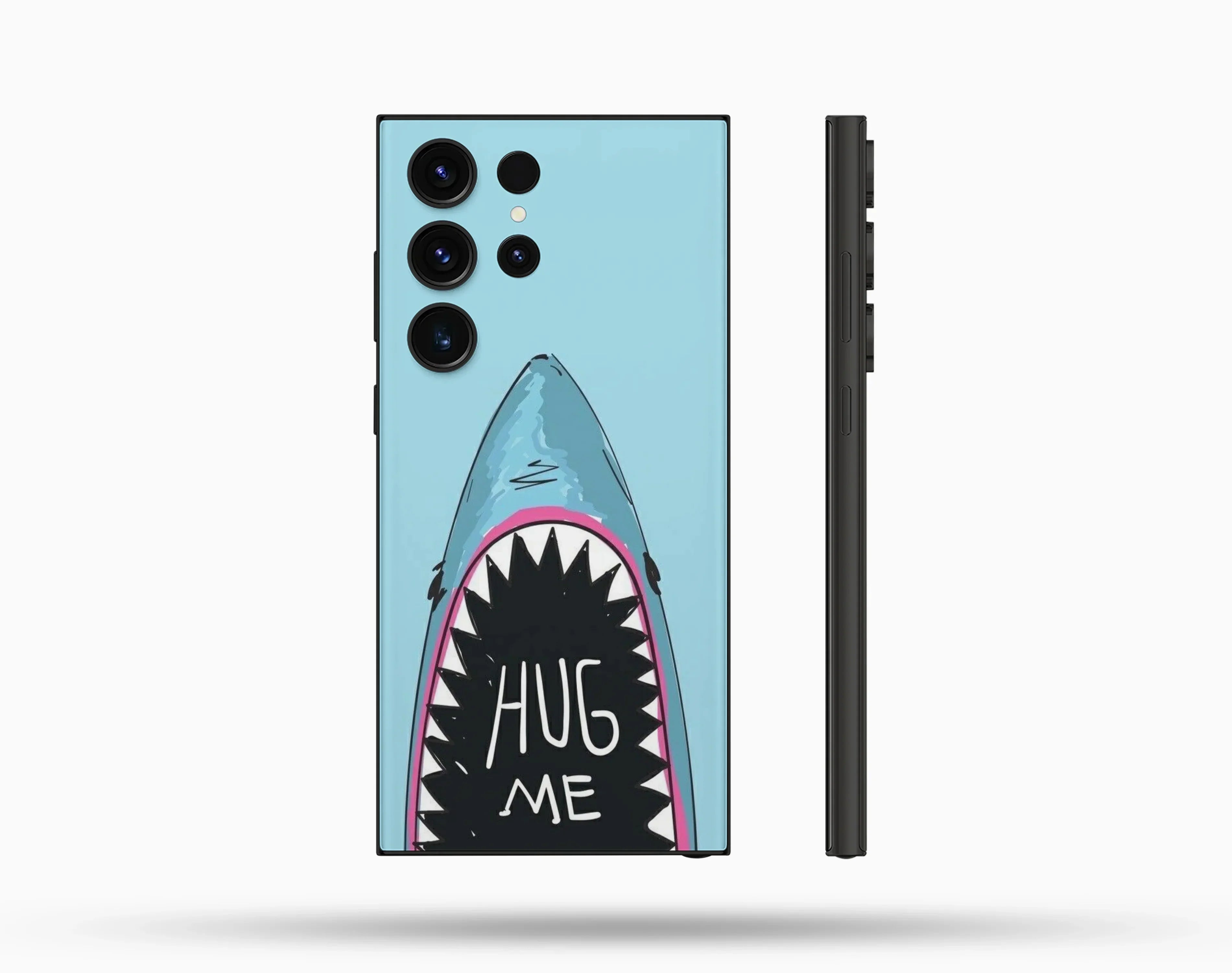 Hug Me Desenli İçi Kadifeli Telefon Kılıfı N45