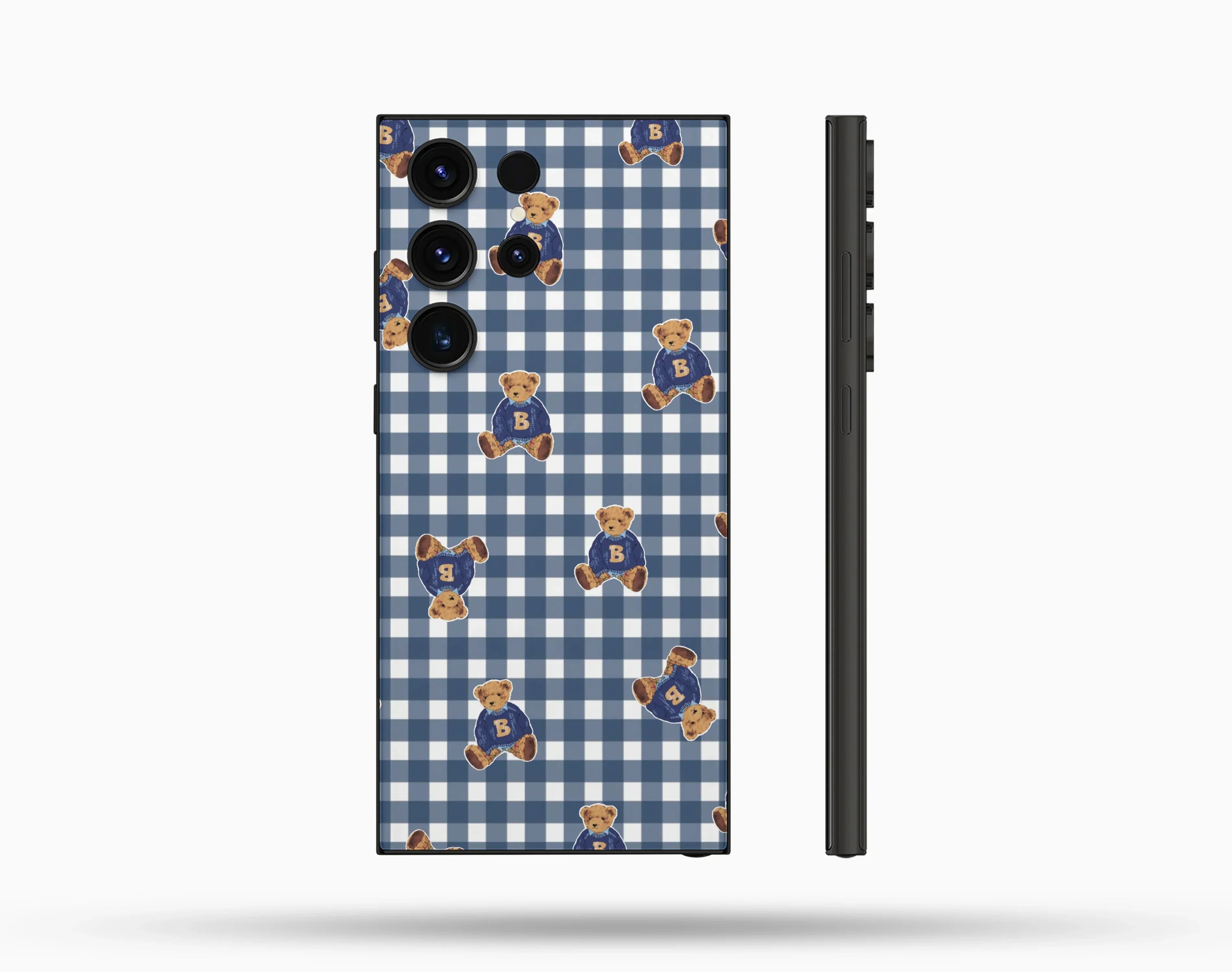 Bear Desenli İçi Kadifeli Telefon Kılıfı N79