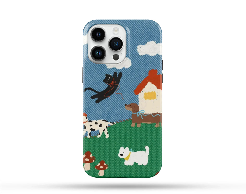 Animal Desenli İçi Kadifeli Telefon Kılıfı N81