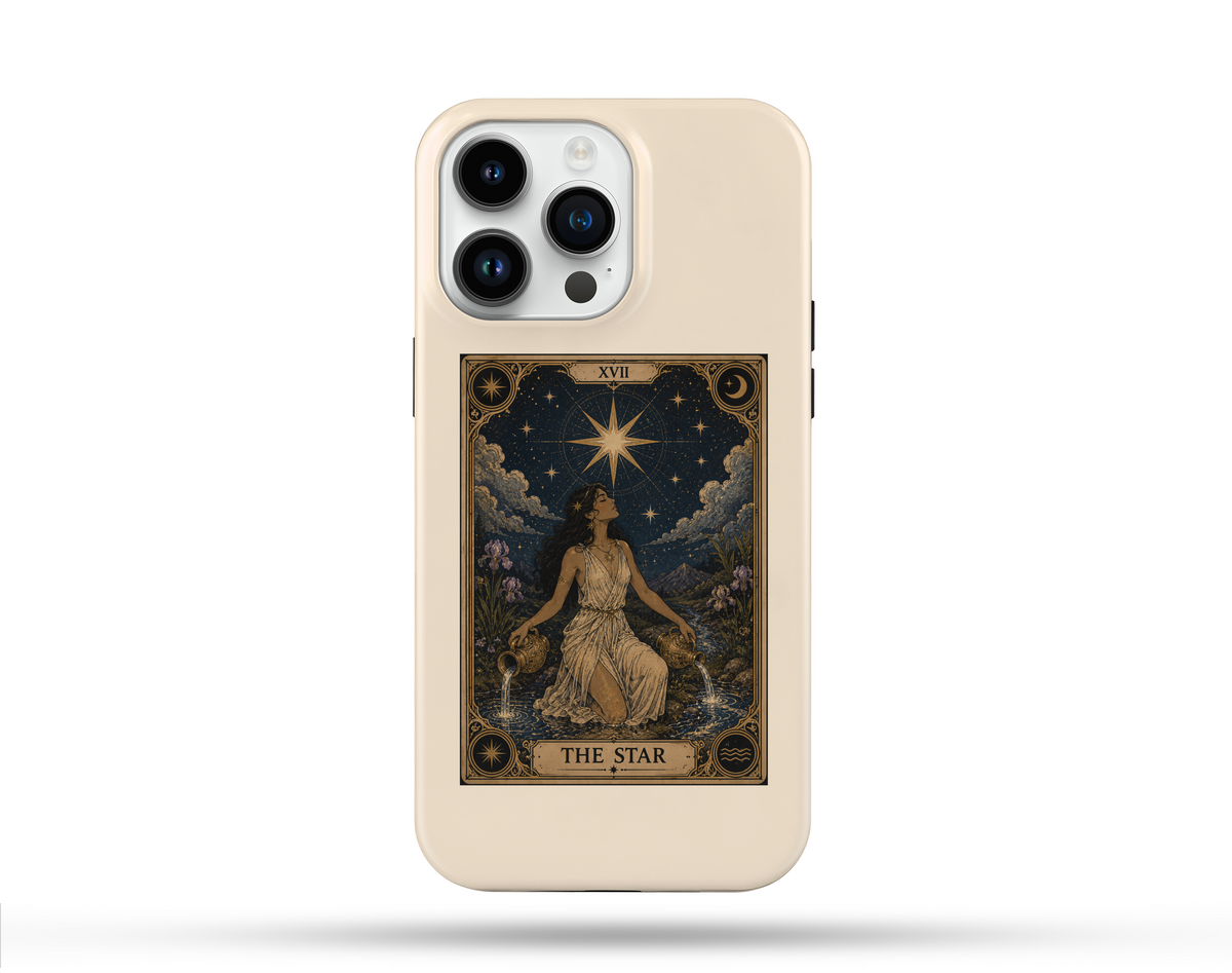 Yıldız Tarot Desenli Telefon Kılıfı T3