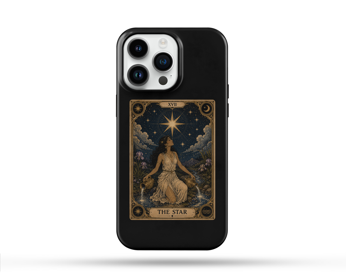 Yıldız Tarot Desenli Telefon Kılıfı T3
