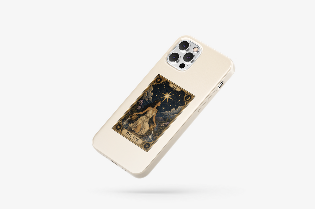 Yıldız Tarot Desenli Telefon Kılıfı T3