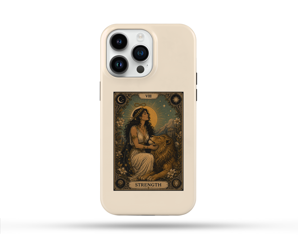 Güç Tarot Desenli Telefon Kılıfı T9