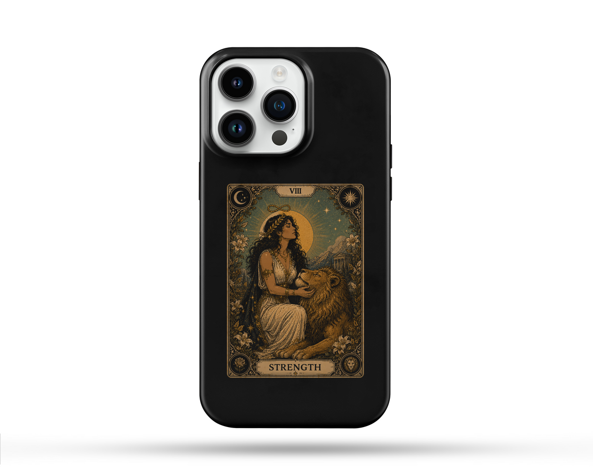 Güç Tarot Desenli Telefon Kılıfı T9