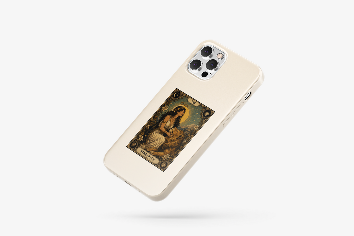 Güç Tarot Desenli Telefon Kılıfı T9