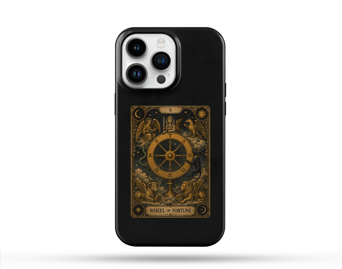 Kader Çarkı Tarot Desenli Telefon Kılıfı T8