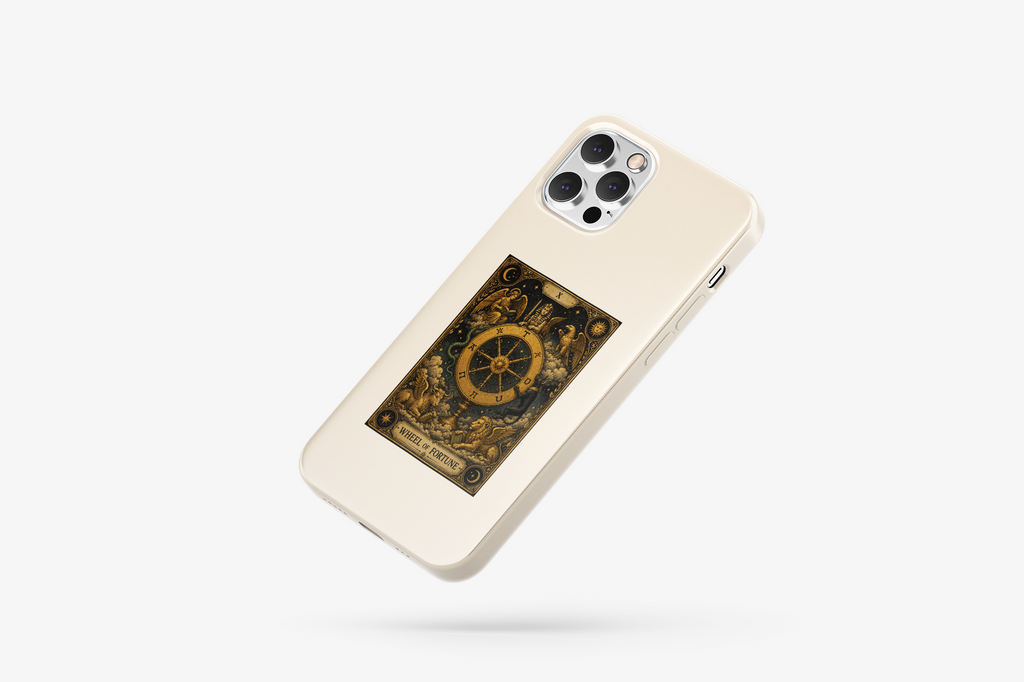 Kader Çarkı Tarot Desenli Telefon Kılıfı T8